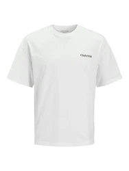 JACK & JONES T-Shirt 'JJEBradley' schwarz/weiß