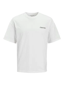 JACK & JONES T-Shirt 'JJEBradley' schwarz/weiß