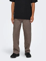 Only & Sons Hose ONSFADE dunkelbraun