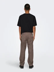 Only & Sons Hose ONSFADE dunkelbraun