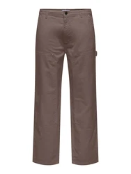 Only & Sons Hose ONSFADE dunkelbraun