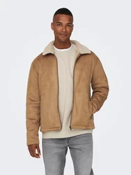 Only & Sons Jacke ONSROYCE (1-St) hellbraun