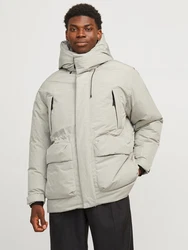 JACK & JONES Parka / Jacke 'JORKani' hellgrau