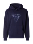 GUESS Sweatshirt blau/marine/taubenblau