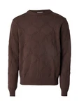 ABOUT YOU x Kevin Trapp Pullover dunkelbraun