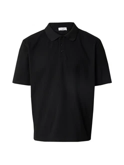 ABOUT YOU x Kevin Trapp Poloshirt schwarz