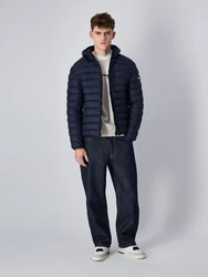 Champion Authentic Athletic Apparel Hooded Jacket navy