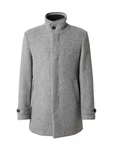 SELECTED HOMME Mantel SLHNew Reuben (1-tlg) hellgrau/dunkelgrau