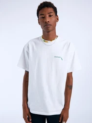 Dr. Denim T-Shirt 'Trooper' grn/offwhite