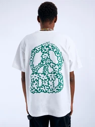 Dr. Denim T-Shirt 'Trooper' grn/offwhite