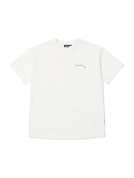 Dr. Denim T-Shirt 'Trooper' grn/offwhite
