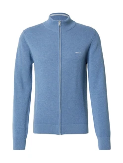 GANT Strickjacke blaumeliert