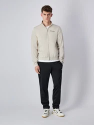 Champion Authentic Athletic Apparel Trainingsanzug 'ICONS' hellbeige / schwarz