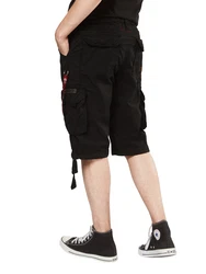 ALPHA INDUSTRIES Shorts 'Jet' schwarz