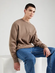 Only & Sons Pullover 'ONSLAMAI' dunkelbeige