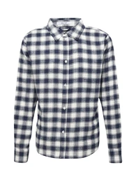 Hemd 'Valentin' navy / wei
