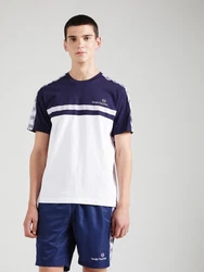 Sergio Tacchini T-Shirt 'GRADIENTE' indigo/weiß