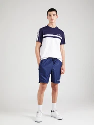 Sergio Tacchini T-Shirt 'GRADIENTE' indigo/weiß