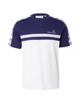 Sergio Tacchini T-Shirt 'GRADIENTE' indigo/weiß