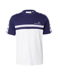 Sergio Tacchini T-Shirt 'GRADIENTE' indigo/weiß