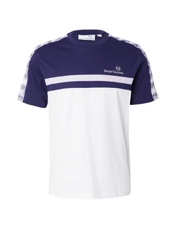 Sergio Tacchini T-Shirt 'GRADIENTE' indigo/weiß