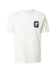 Gant T-Shirt GRAPHIC (1-tlg) Grau/Beige/Rot/Khaki/Weiß