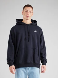 Nike Sportswear Sweatshirt 'CLUB' schwarz
