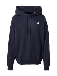 Nike Sportswear Sweatshirt 'CLUB' schwarz