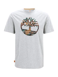T-Shirt 'Heritage Seasonal' braun / grau / smaragd / schwarz