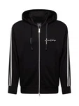 ARMANI EXCHANGE Sweatjacke schwarz/weiß