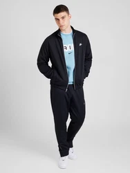 Nike Sportswear Sweatjacke 'CLUB' schwarz