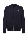 Nike Sportswear Sweatjacke 'CLUB' schwarz