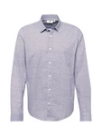 Garcia Hemd Langarm blau/weiß