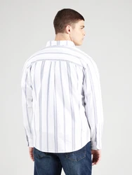 AROPOSTALE Hemd Langarmhemd navy/opal/weiß
