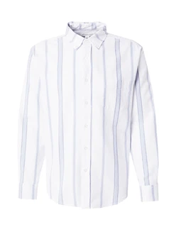 AROPOSTALE Hemd Langarmhemd navy/opal/weiß