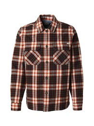 Hemd 'Dayton' navy / braun / hummer / naturwei