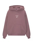 Pull&Bear Sweatshirt violettblau/offwhite