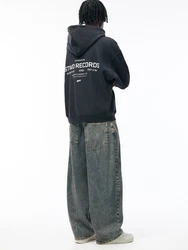 Pull&Bear Sweatshirt anthrazit/weiß