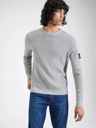 Calvin Klein Jeans Pullover grau
