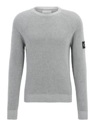 Calvin Klein Jeans Pullover grau
