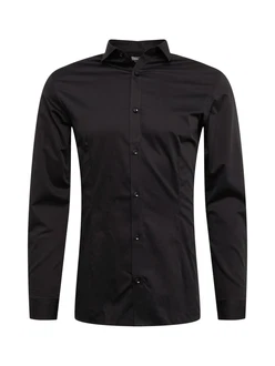 JACK & JONES Hemd 'Parma' schwarz