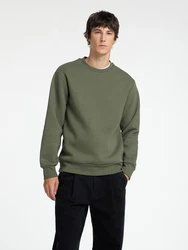 SELECTED HOMME Sweatshirt 'SLHDAN' oliv