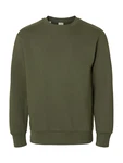 SELECTED HOMME Sweatshirt 'SLHDAN' oliv
