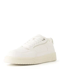 Sneaker greige / wei