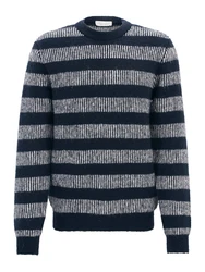 Casual Friday Pullover KARL navy/naturwei