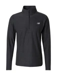 new balance Funktionsshirt 'Space Dye' hellgrau/schwarzmeliert