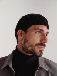 ABOUT YOU x Kevin Trapp Mütze 'Kian' schwarz