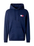 Tommy Jeans Sweatshirt 'ESSENTIAL' marineblau/hellrot/weiß