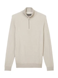 Marc O'Polo Troyer Pullover hellgrau