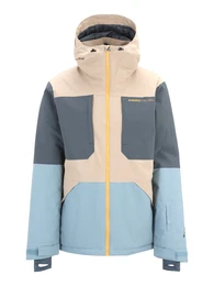 Sportjacke 'ENSTONE' beige / taubenblau / hellblau